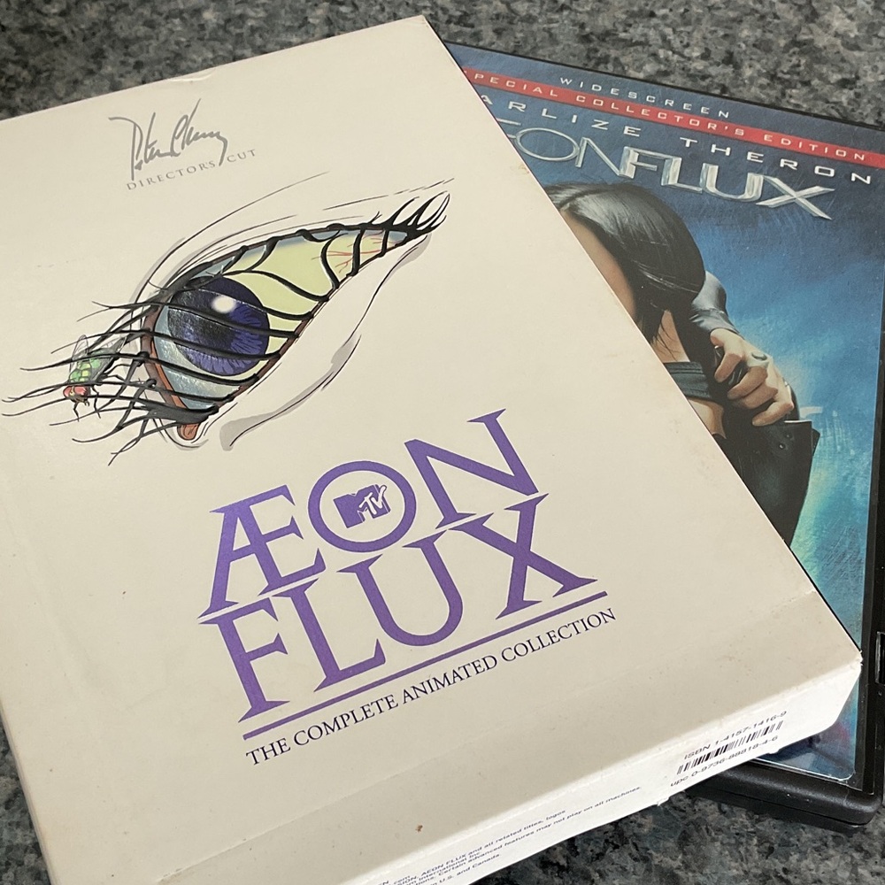 Aeon Flux animated collection and wide screen movie dvds